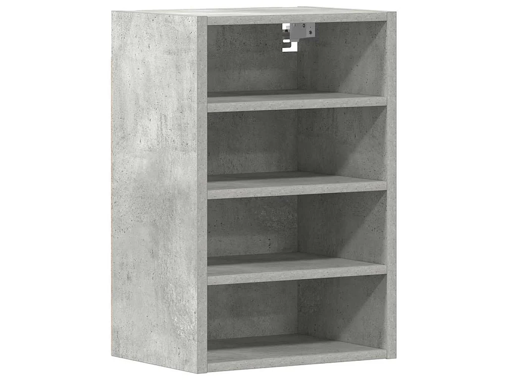 Bovenkast Riga 40x29,5x60 cm bewerkt hout betongrijs