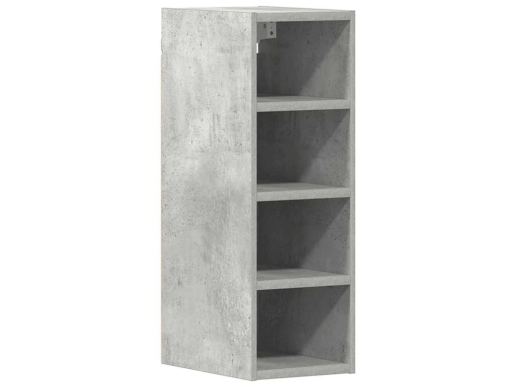 Bovenkast Riga 20x29,5x60 cm bewerkt hout betongrijs