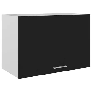 Bovenkast Lyon 60x31x40 cm bewerkt hout zwart