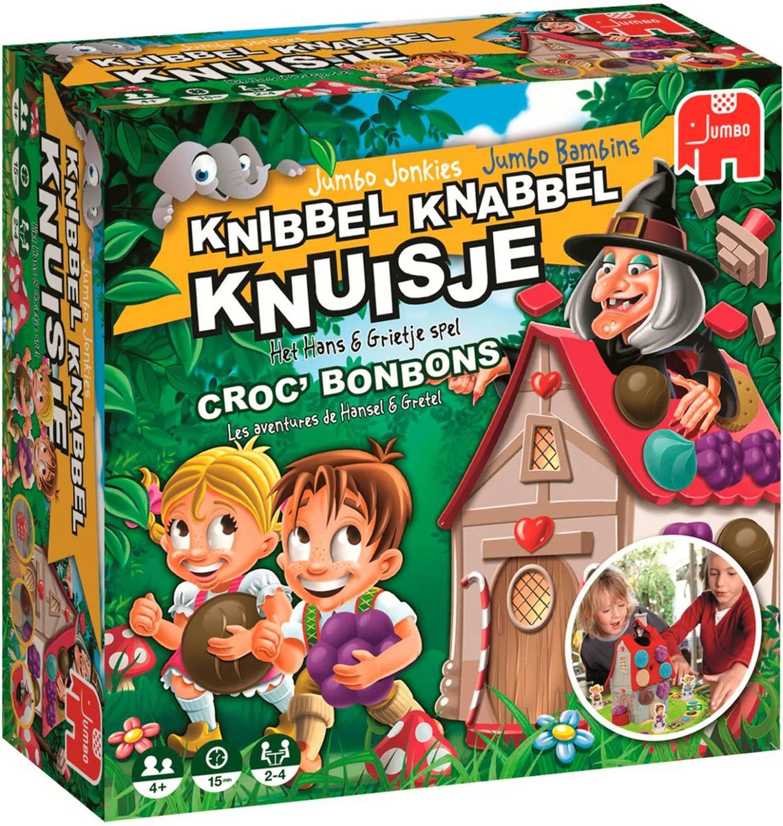 Jumbo bordspel knibbel knabbel knuisje 4+ jr