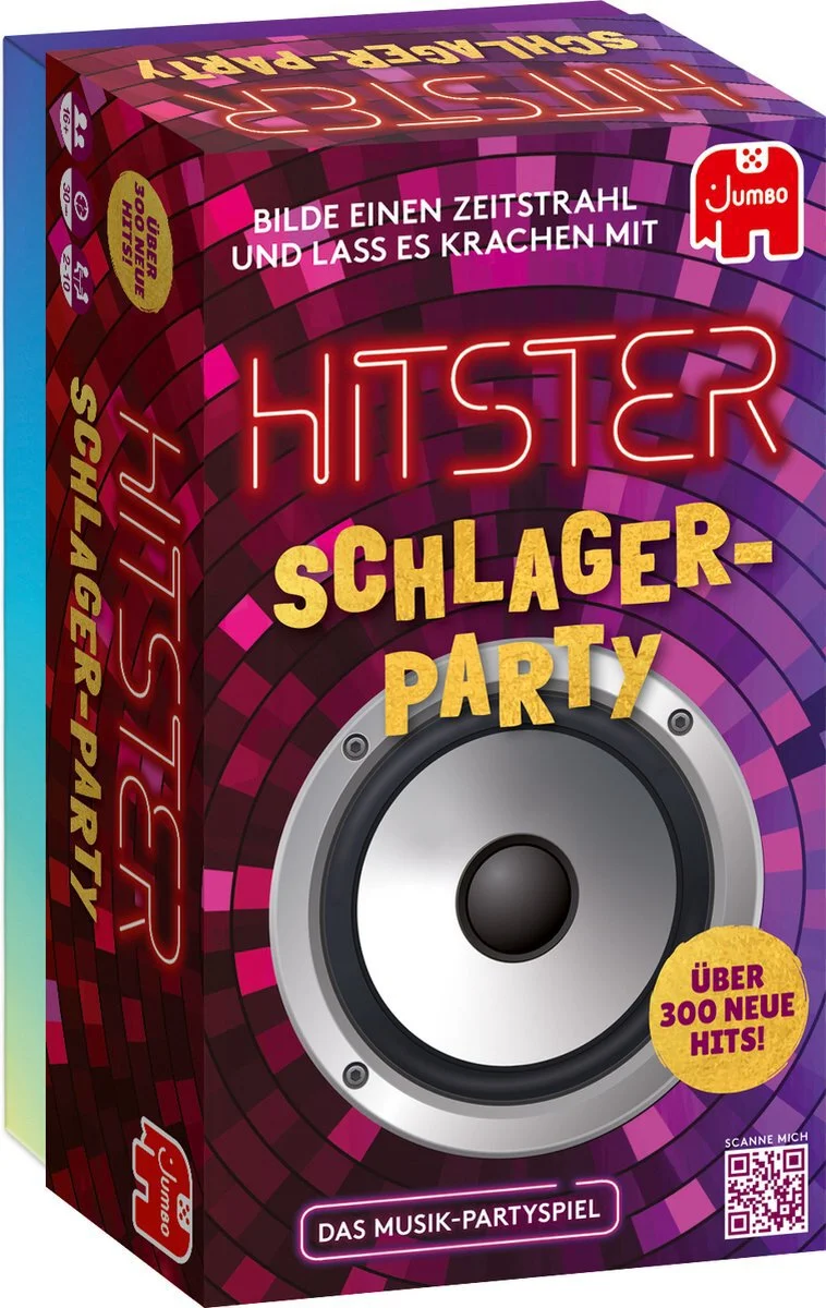 Jumbo kaartspel Hitster schlager party 16+ jr
