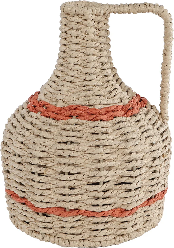 Kruik Sjoerdje naturel D 17 H 23 cm
