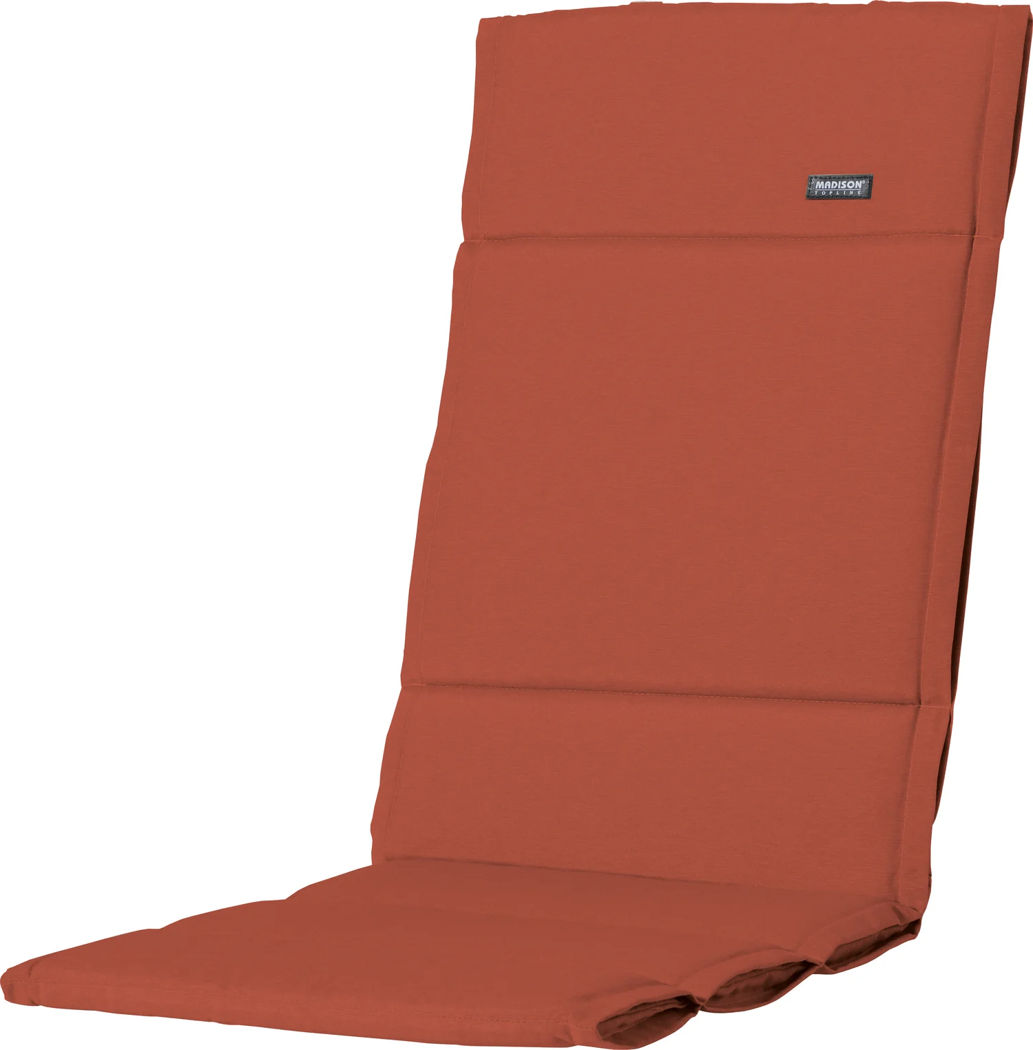 Madison tuinkussen hoge rug Panama terracotta 125 x 50 cm