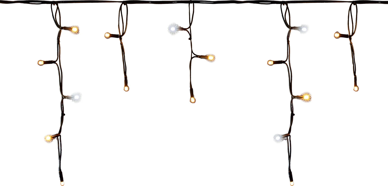 Intratuin ijspegelverlichting met 200 lampjes warm wit 5 m