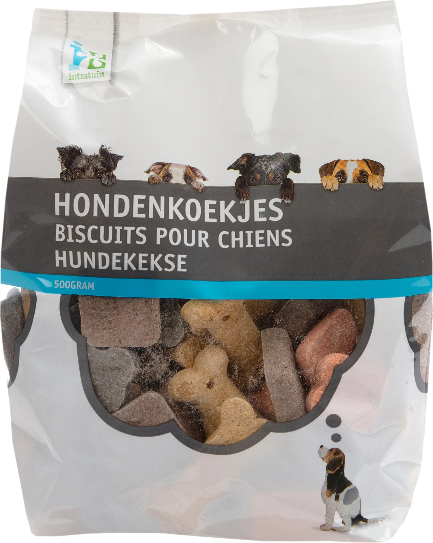Intratuin hondenkoekjes Engelse mix 500 g