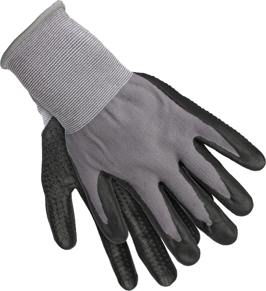 Intratuin tuinhandschoenen maat M foam/latex grijs
