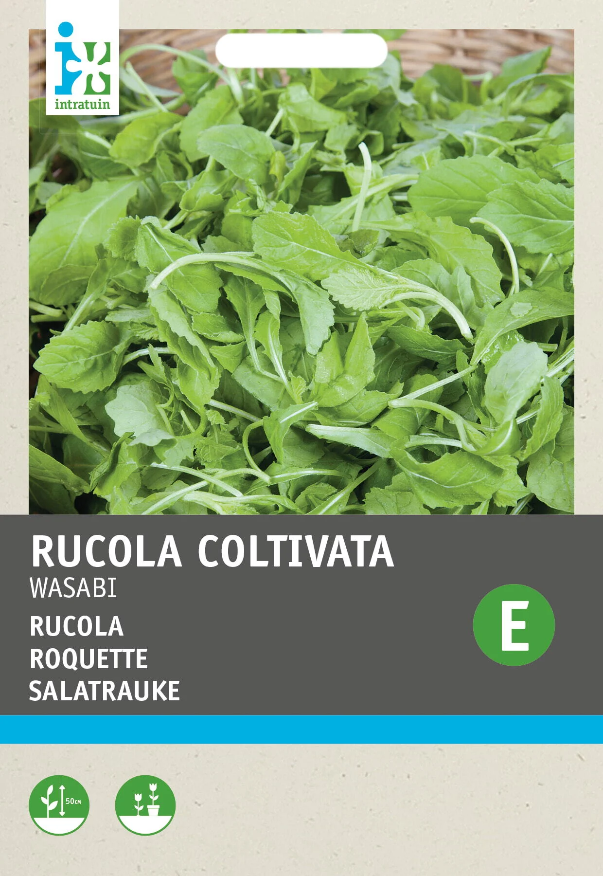 Intratuin groentezaad (Eruca sativa 'Wasabi')