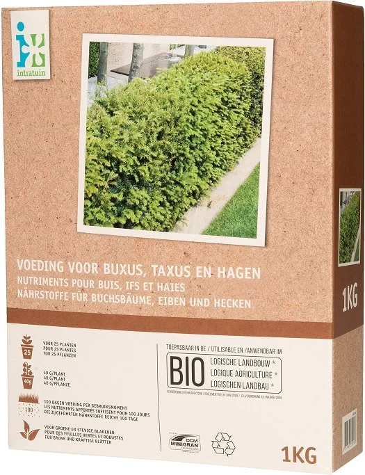 Intratuin buxus en taxusvoeding Bio 1 kg