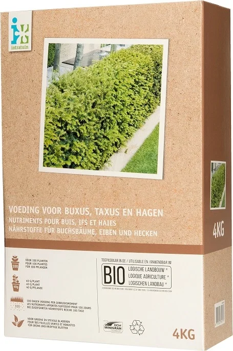 Intratuin buxus en taxusvoeding Bio 4 kg