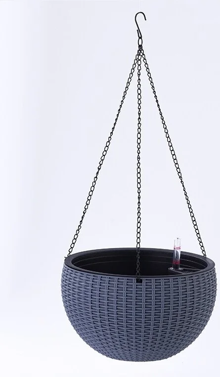 Intratuin hangpot Niels donkergrijs D 26 H 16,2 cm