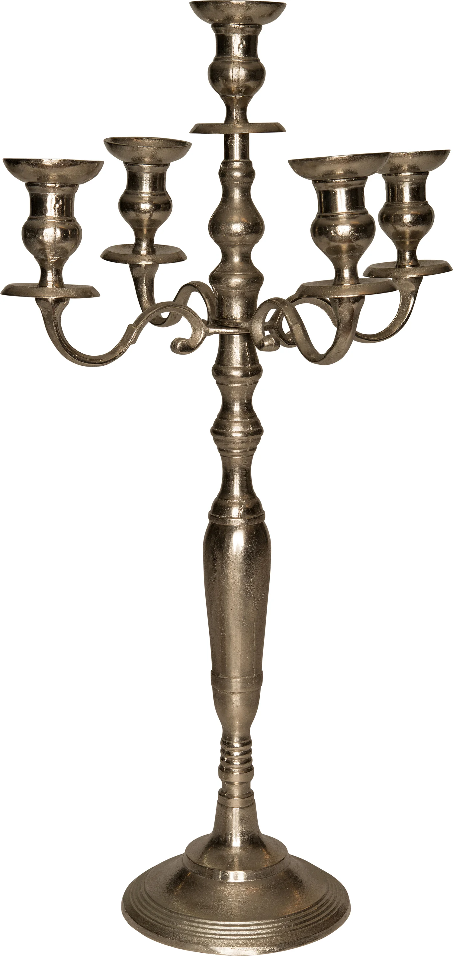 Intratuin kandelaar zilver D 8,5 H 79 cm