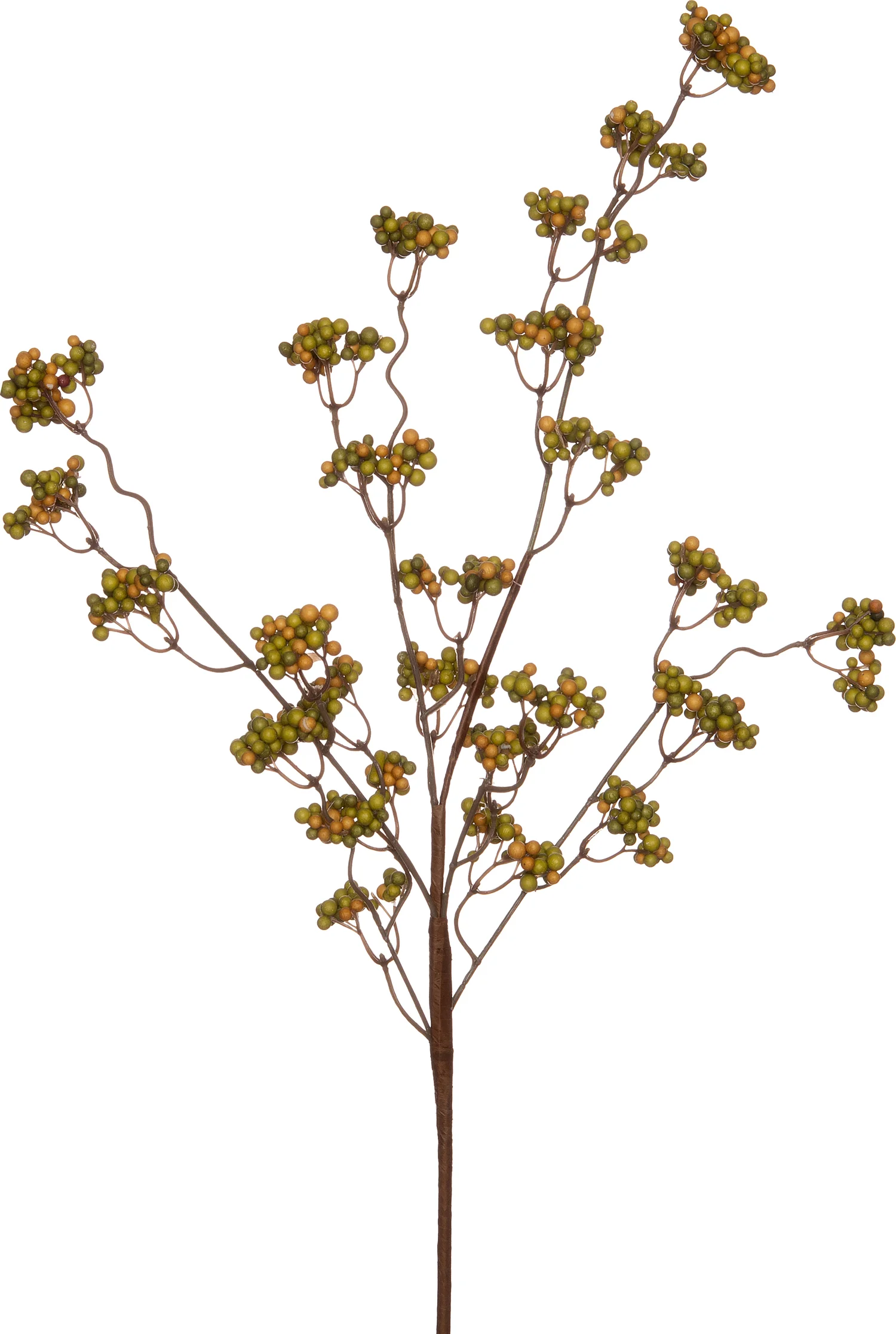 Intratuin kunsttak met bessen groen 79 cm