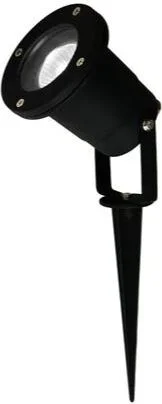 Intratuin grondspot Alpha zwart D 9,8 H 32,3 cm