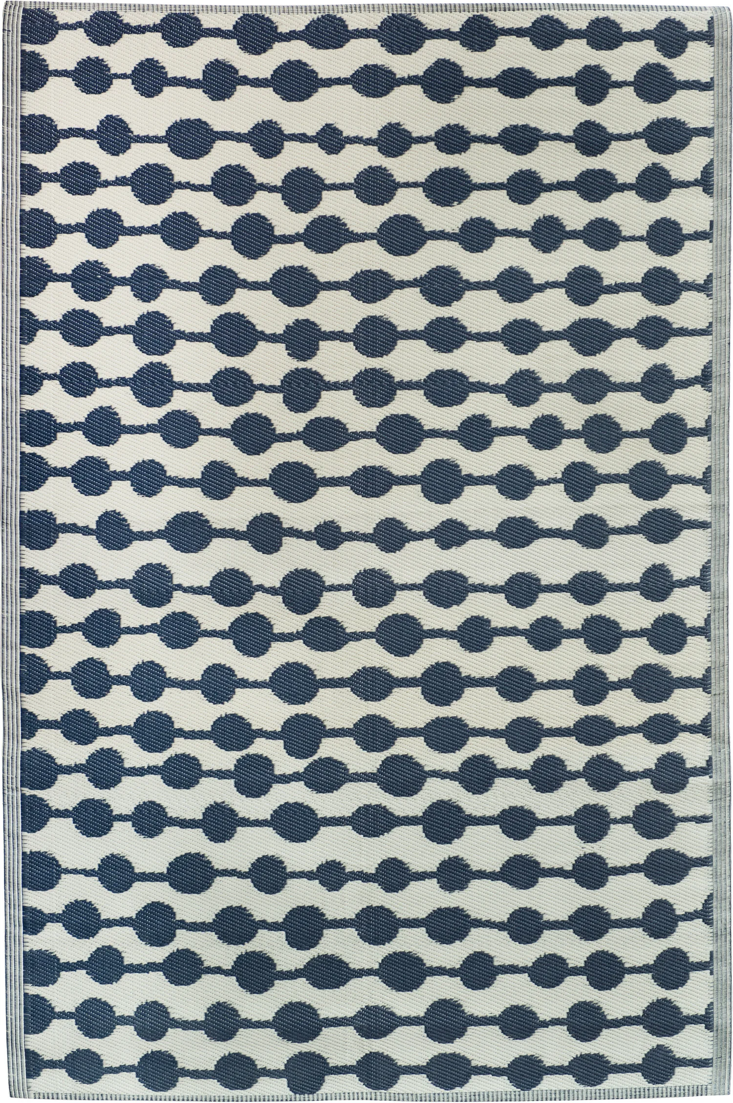 Intratuin buitenkleed Decor blauw 210 x 150 cm