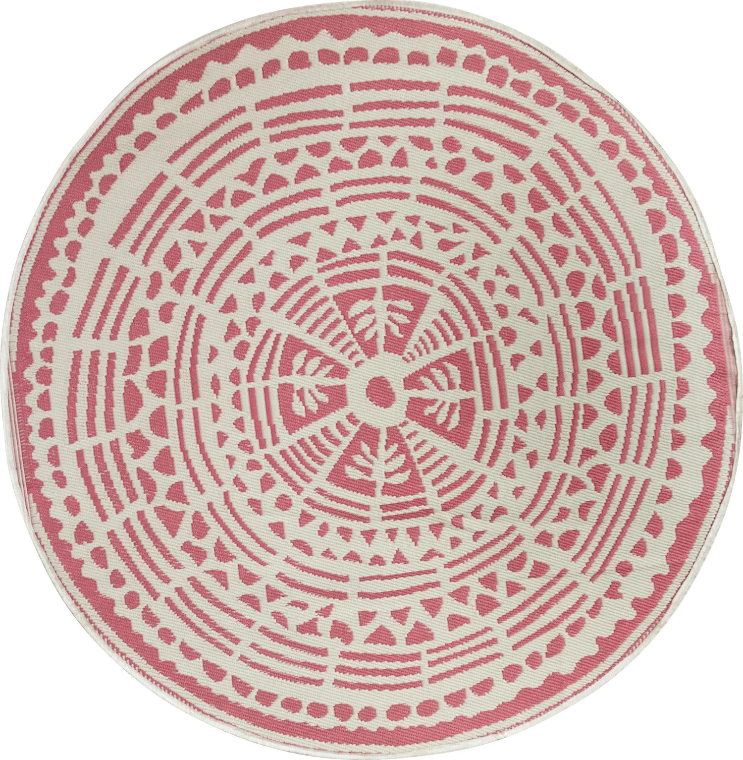 Intratuin buitenkleed Decor rond roze D 180 cm