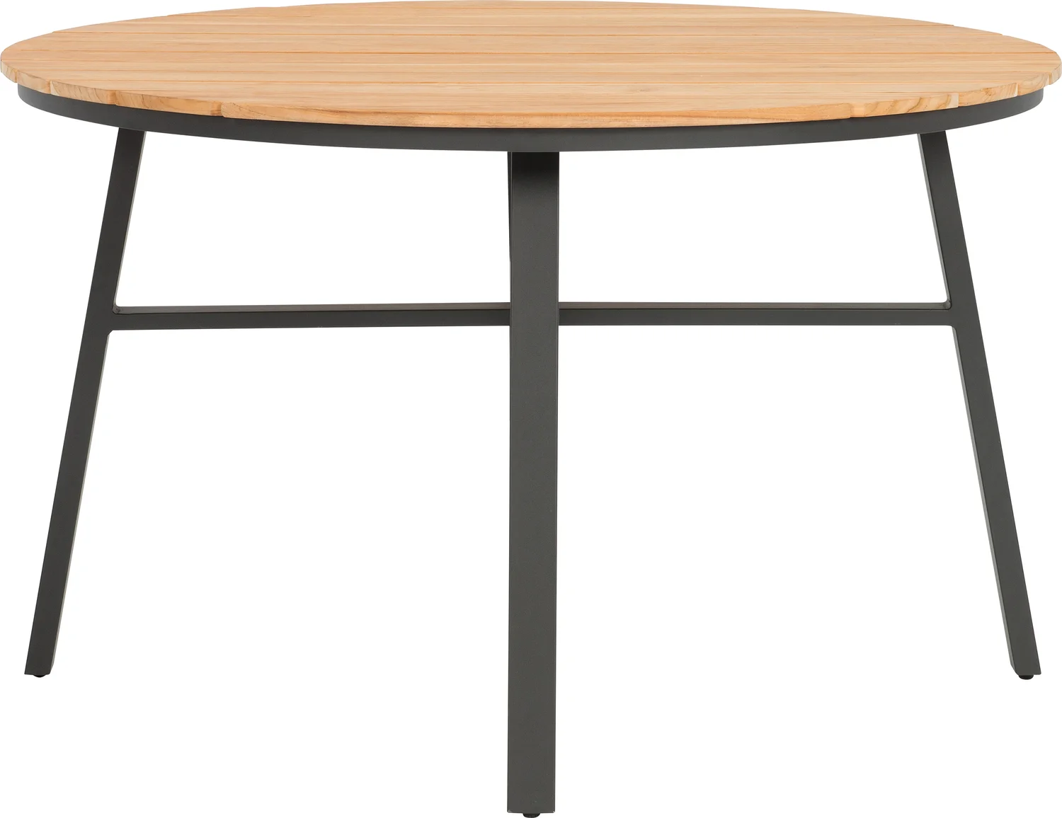 Intratuin eettafel Flore antraciet D 120 H 74 cm