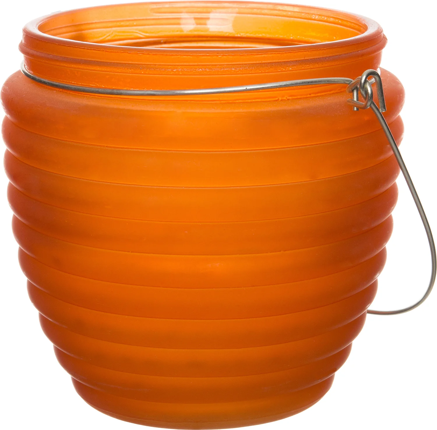 Intratuin citronella kaars oranje D 12 H 11,6 cm