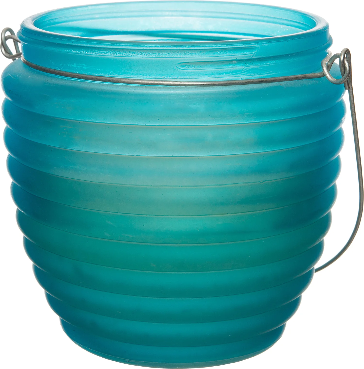 Intratuin citronella kaars blauw D 12 H 11,6 cm