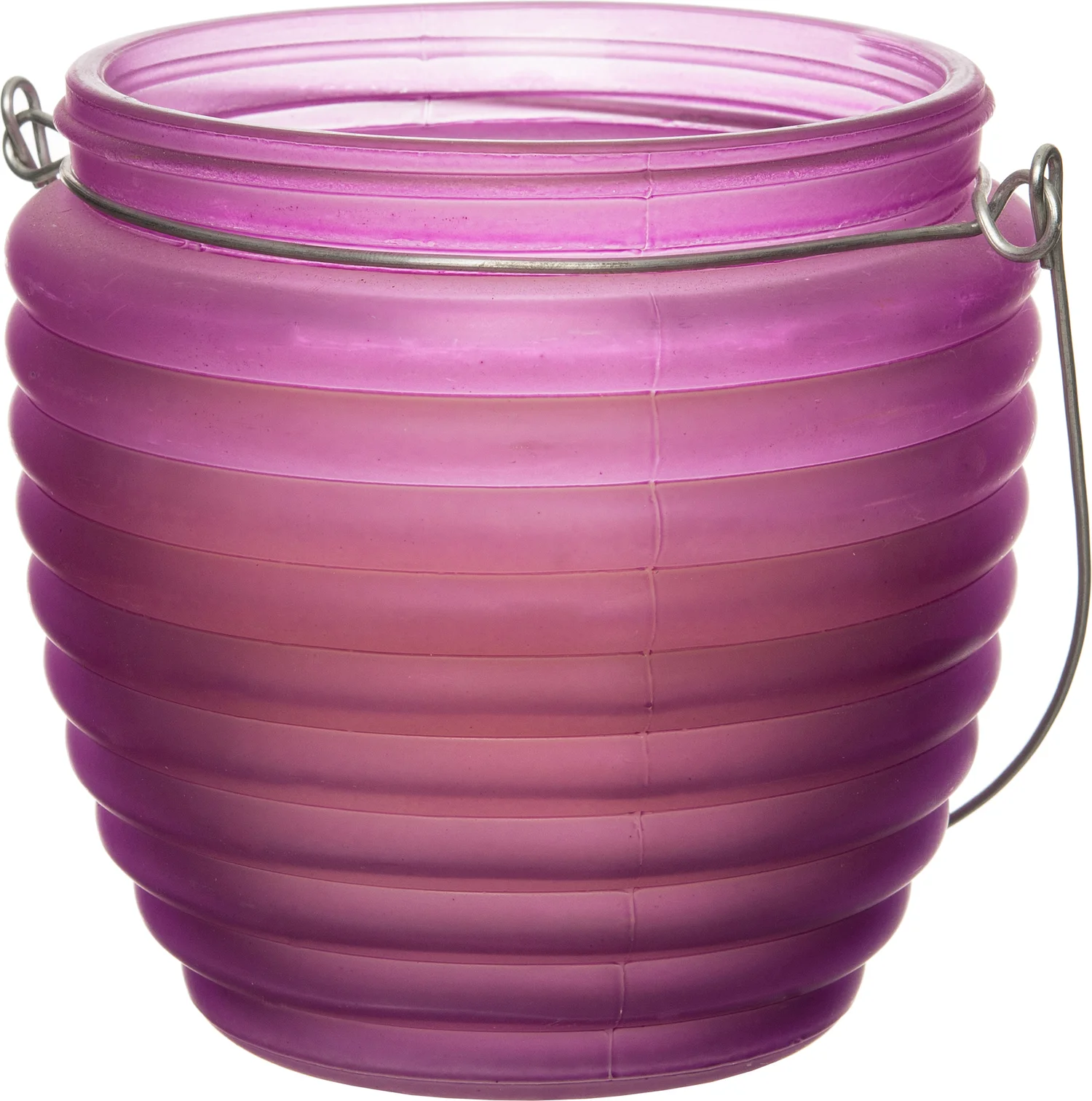 Intratuin citronella kaars paars D 12 H 11,6 cm