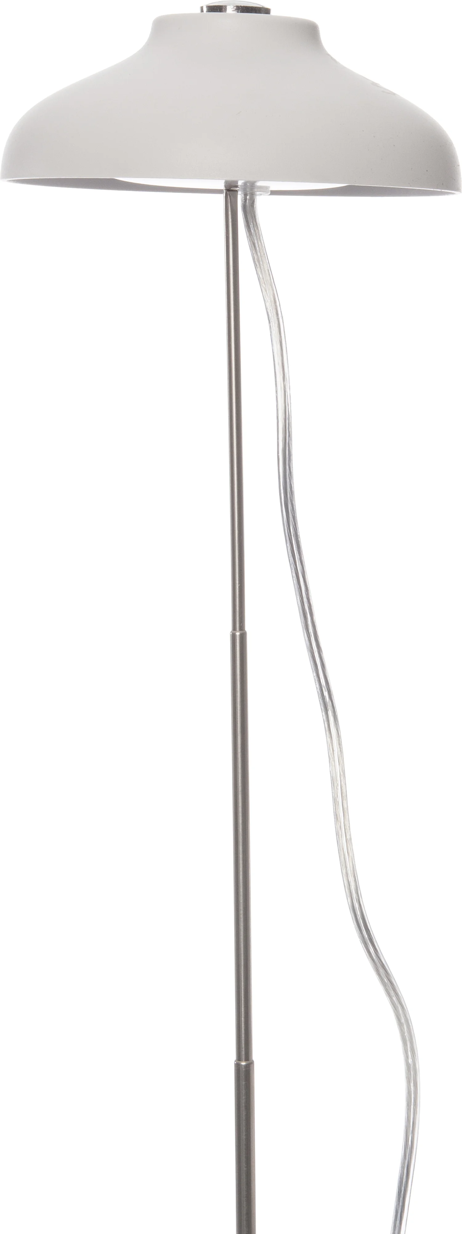 Intratuin kweeklamp wit met LED verlichting D 11 H 22 cm