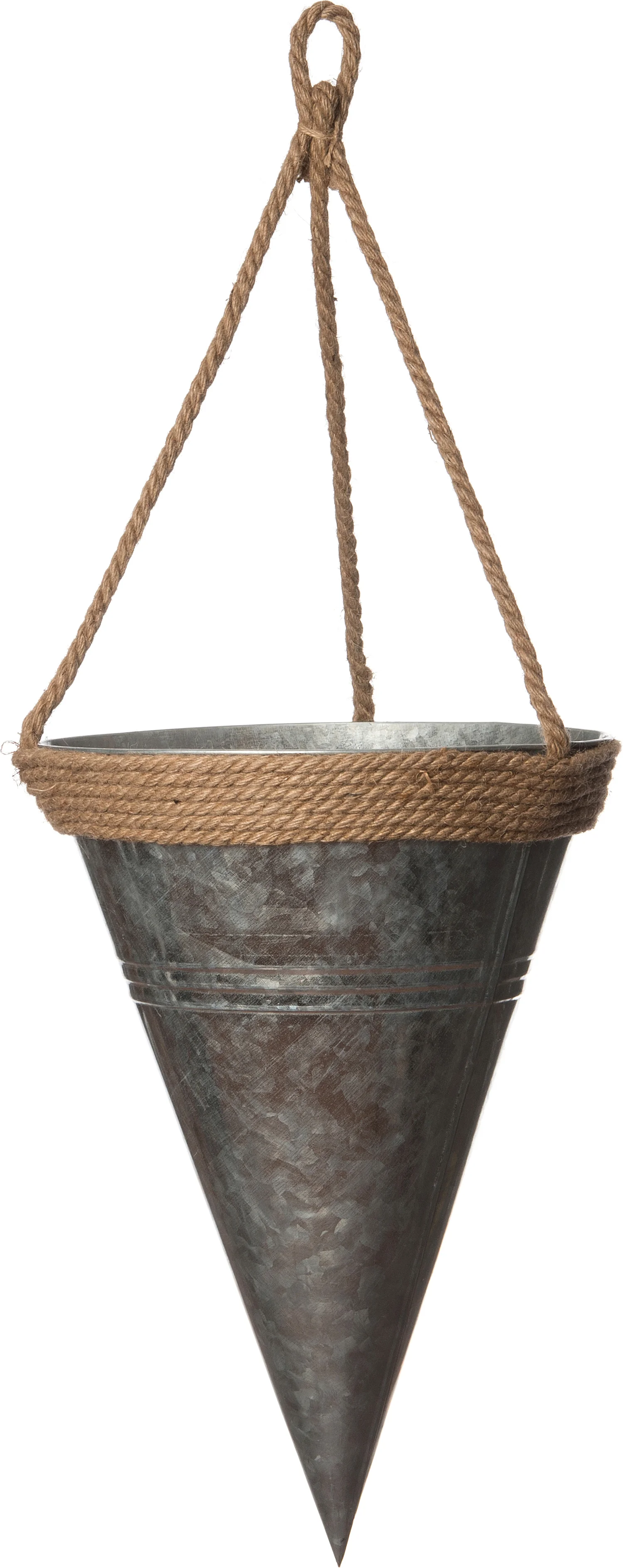 Intratuin hangpot zilver D 28 H 43 cm