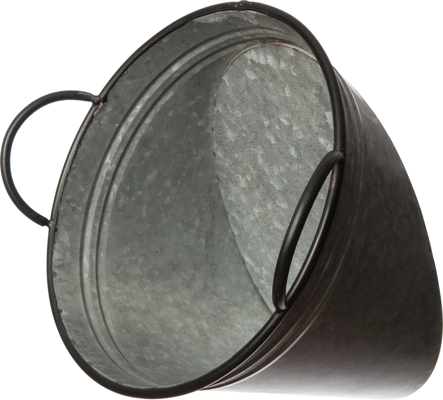Intratuin hangpot grijs 28,5 x 24 x 28,5 cm