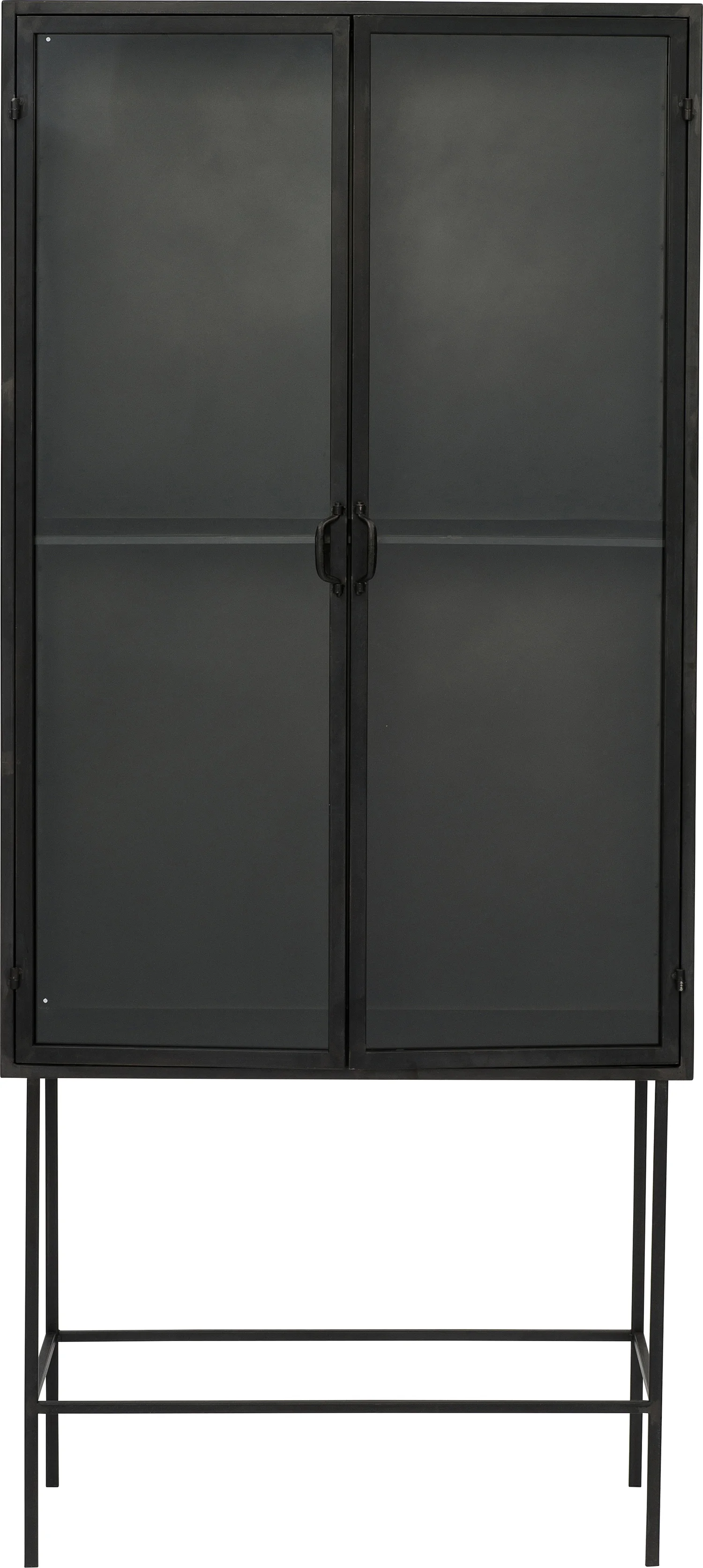 Intratuin kast Luc zwart 80 x 41 x 182 cm