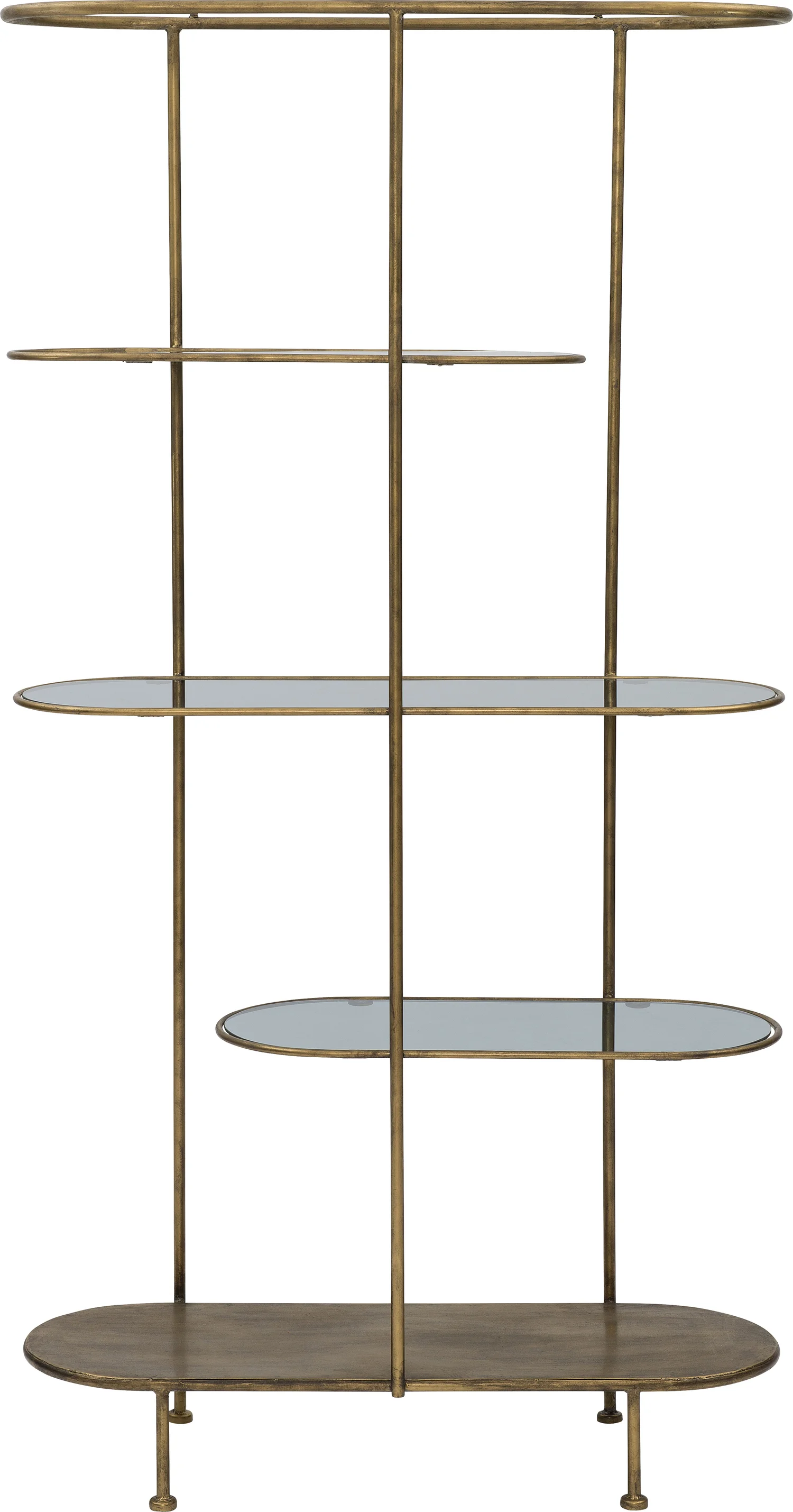 Intratuin kast Luc goud 95 x 36 x 180 cm