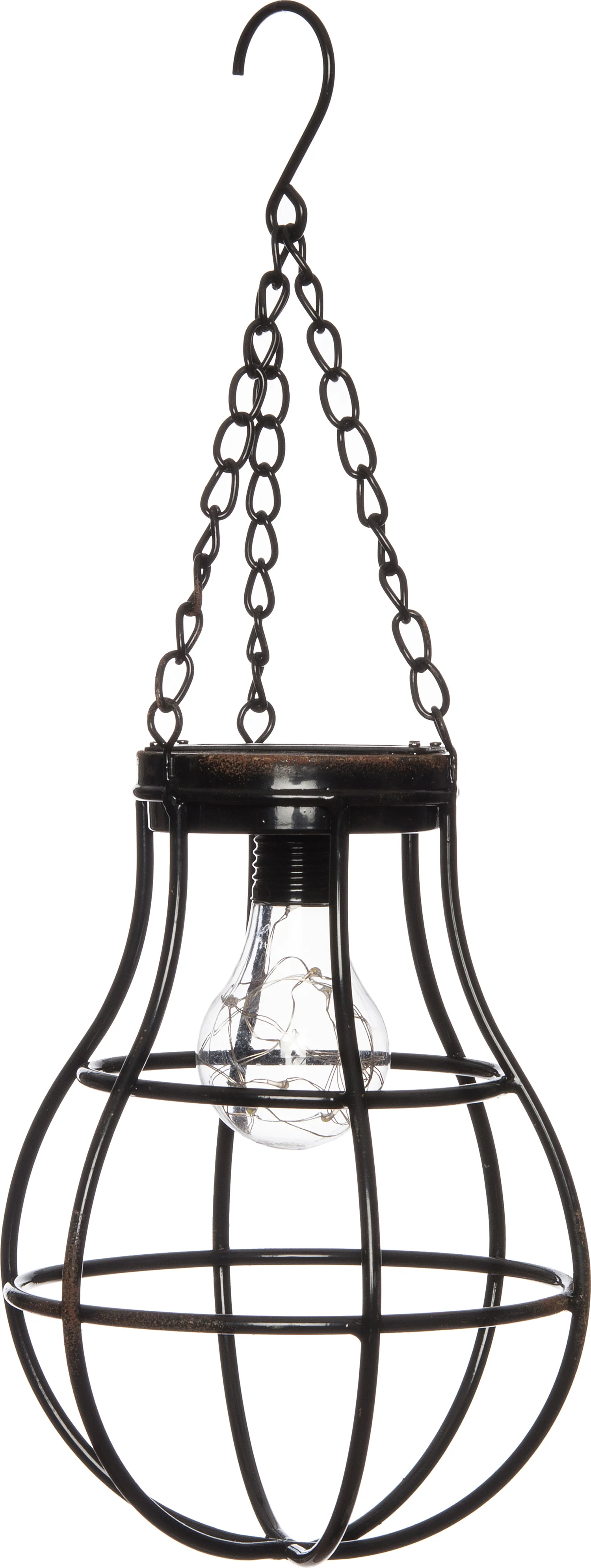 Intratuin hanglamp zwart 19 x 19 x 46 cm