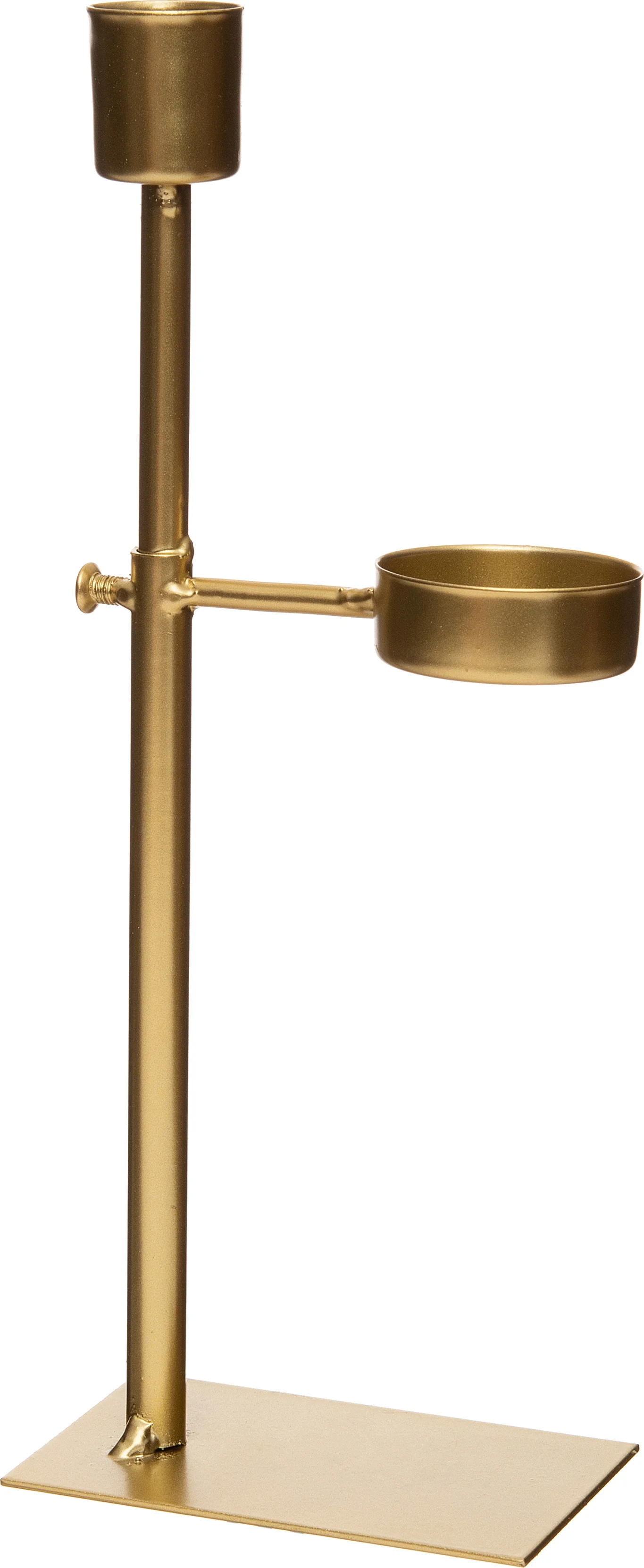 Intratuin kandelaar goud 9 x 5,5 x 24 cm