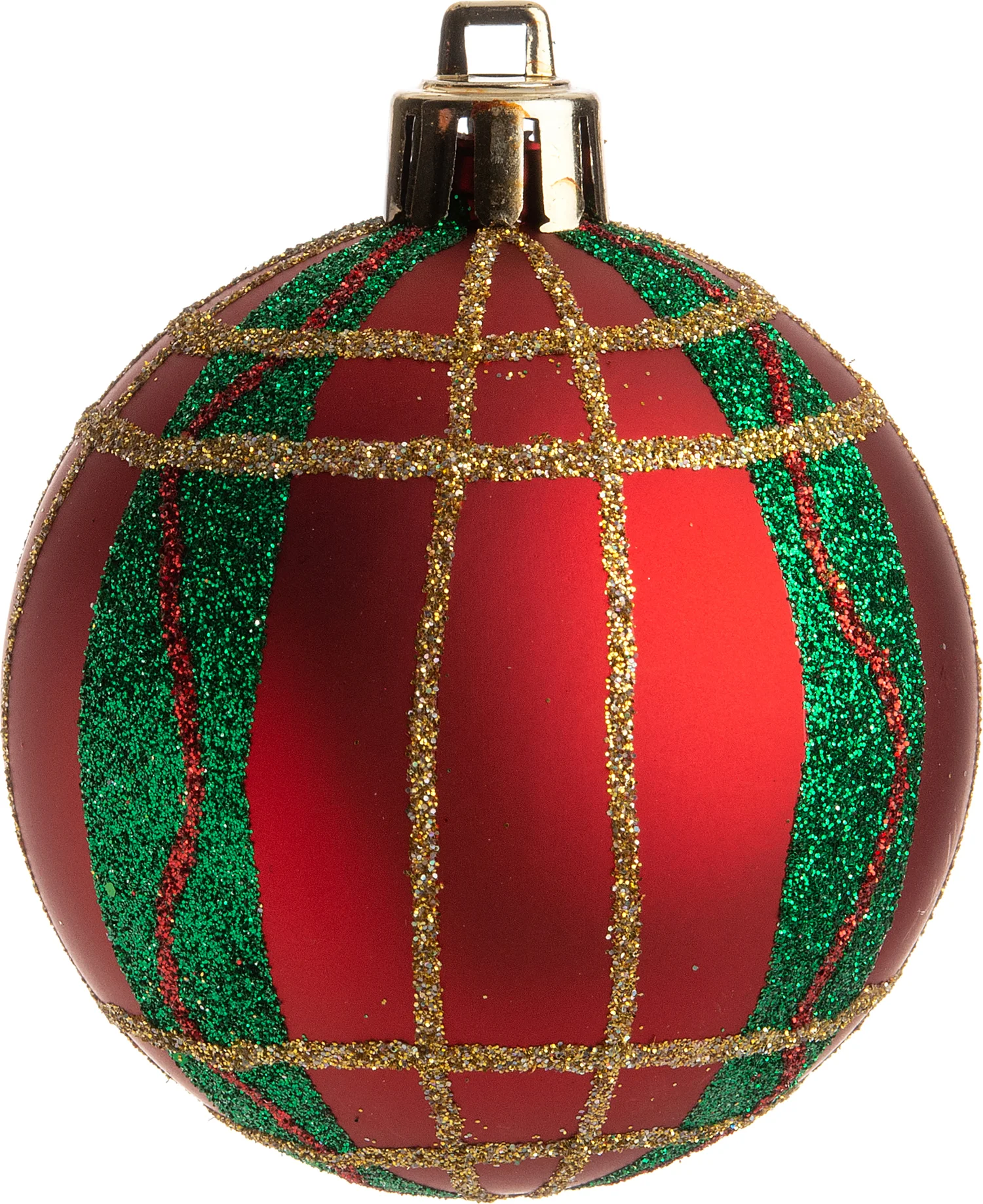 Intratuin kerstbal rood D 6 cm 6 stuks