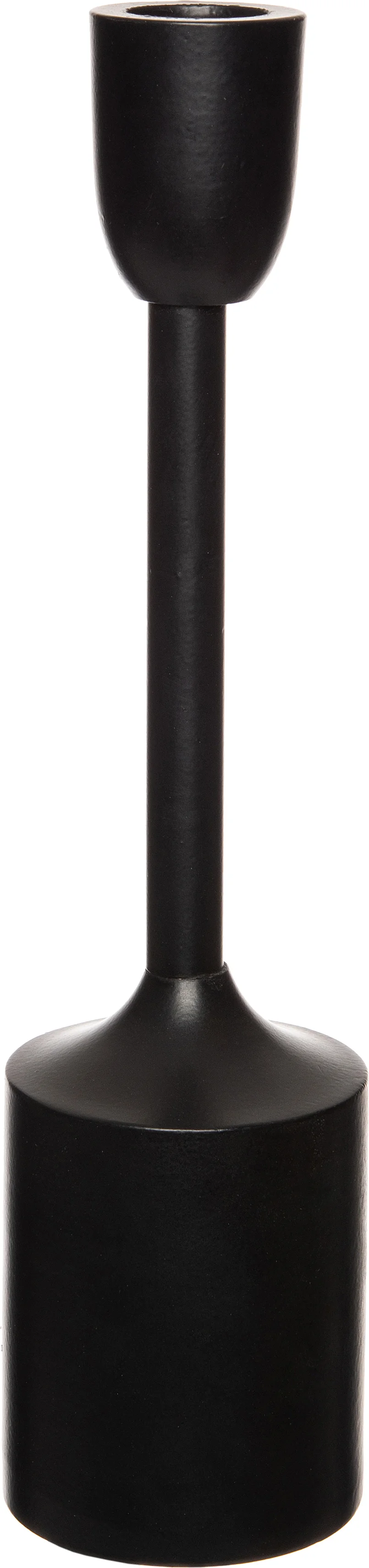 Intratuin kandelaar Roos zwart D 6 H 25 cm