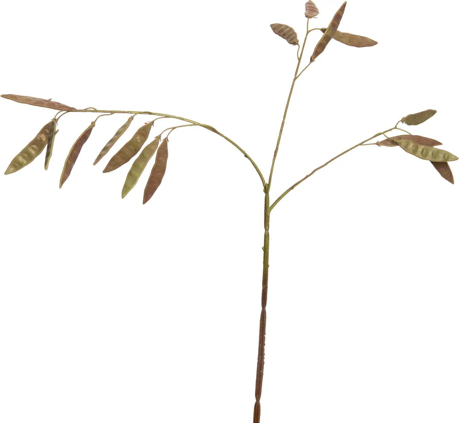 Intratuin kunsttak met peulen groen 73 cm