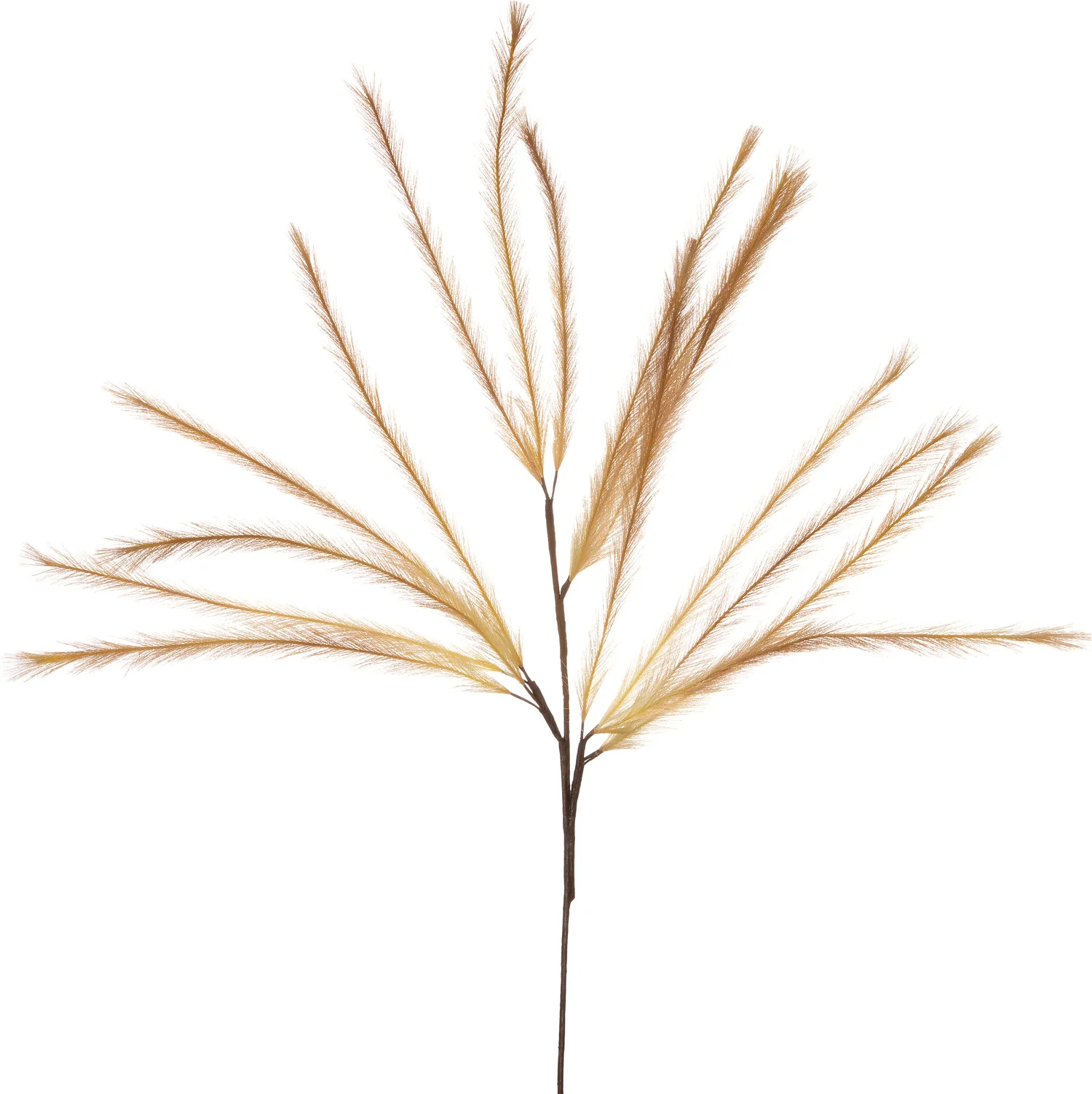Intratuin kunsttak Pluim goud 140 cm