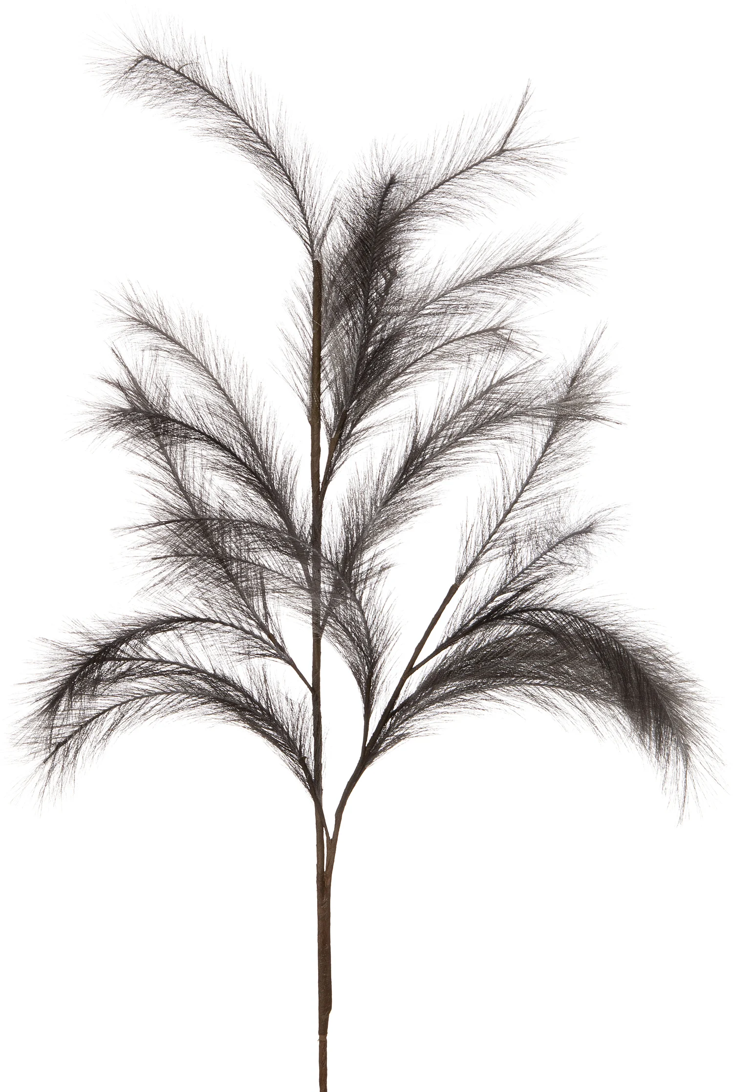 Intratuin kunsttak Pluim grijs 112 cm
