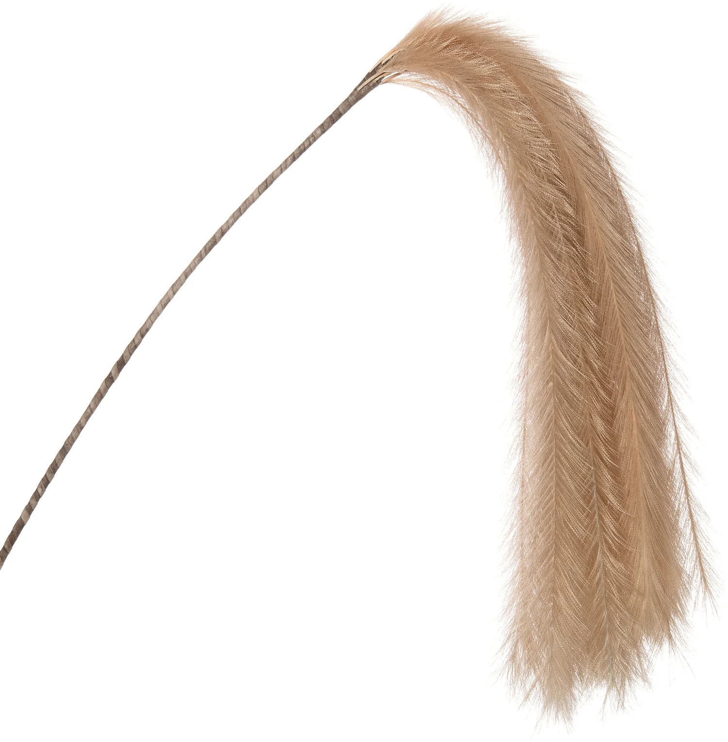 Intratuin kunsttak Pluim bruin 134 cm