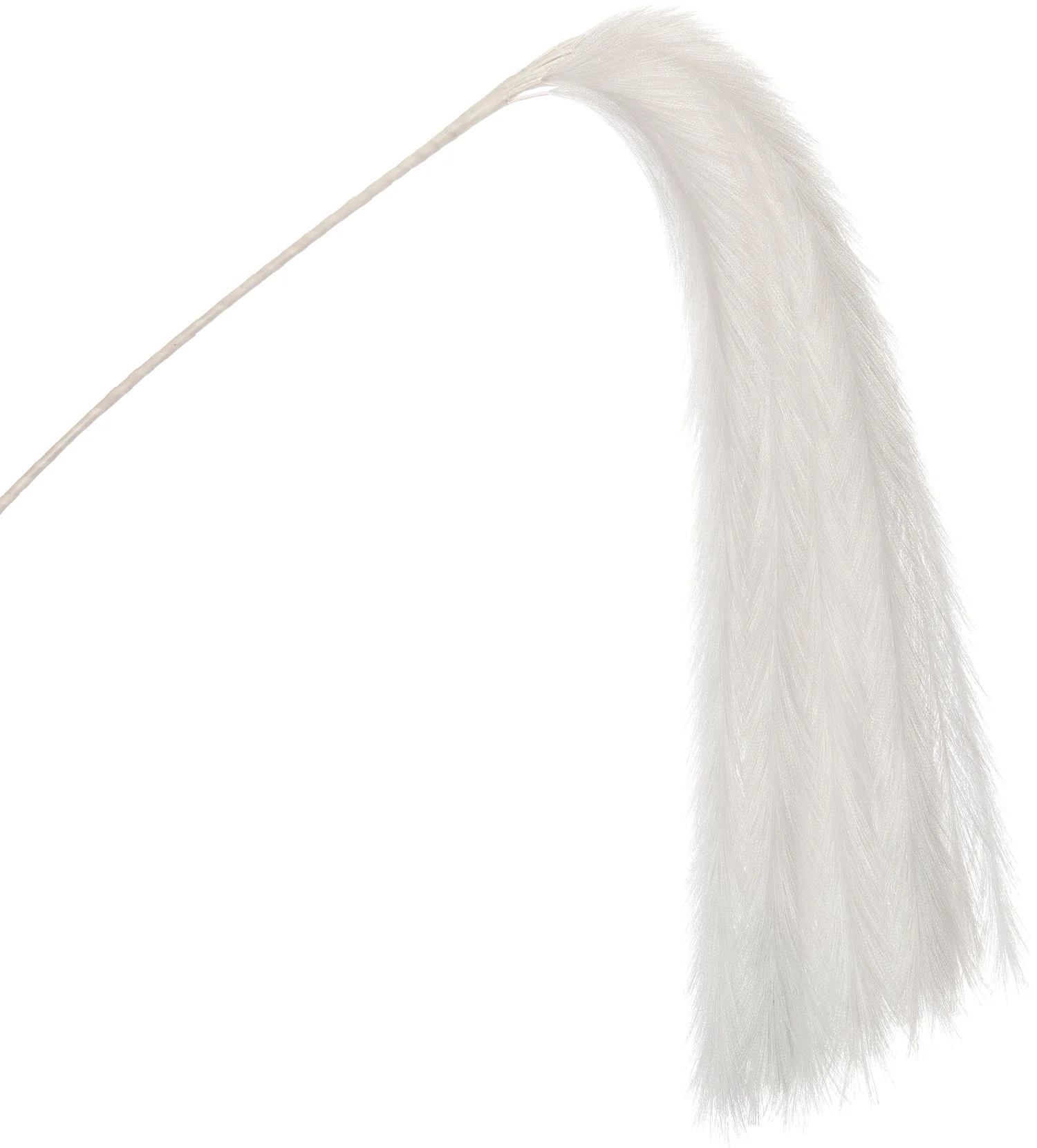 Intratuin kunsttak Pluim wit 134 cm