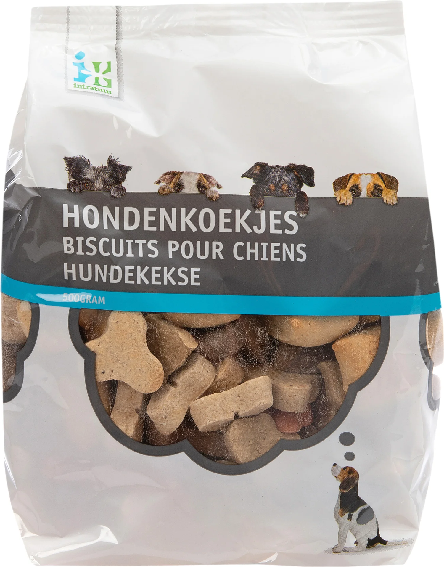 Intratuin hondenkoekjes Jacks 6 mix 500 g