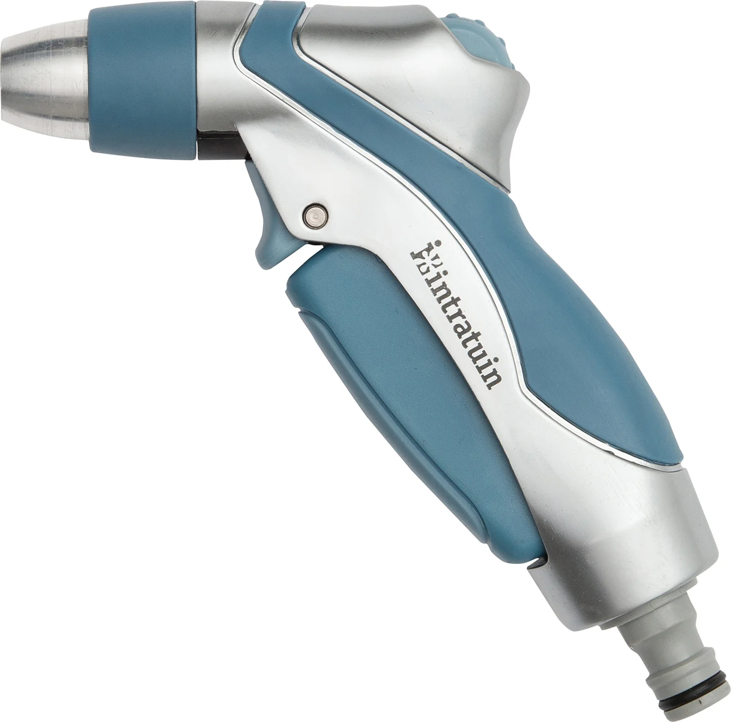 Intratuin premium spuitpistool grijs/blauw