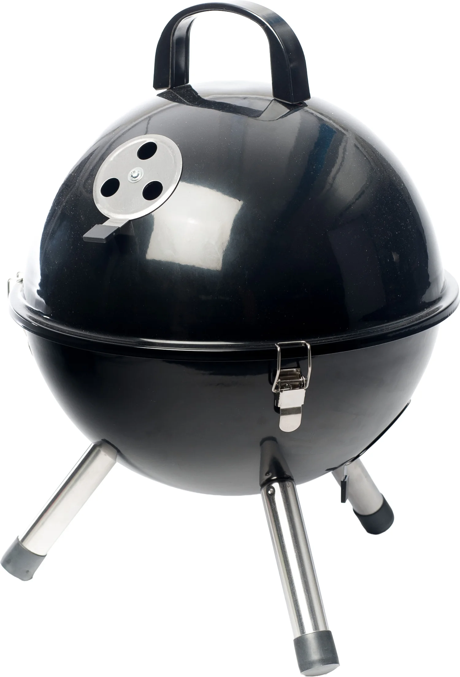 Intratuin houtskool barbecue Bolly zwart D 32 H 42 cm