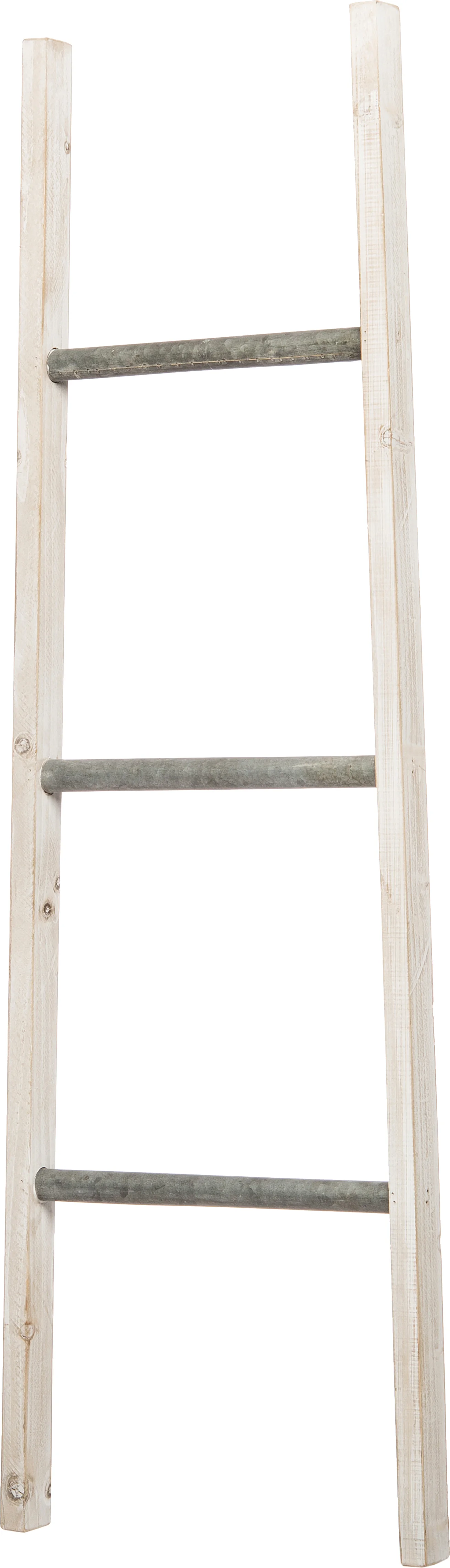 Intratuin decoratie ladder wit 36 x 4 x 120 cm
