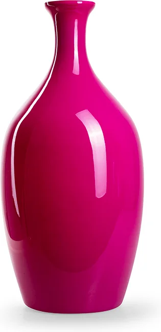 Jodeco vaas Tinkles roze D 23 H 48 cm