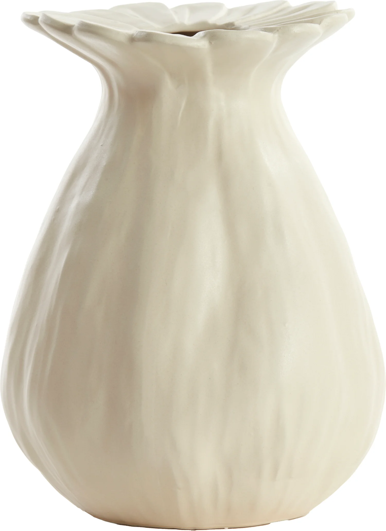 Light & Living vaas Rewa wit D 19,5 H 25 cm