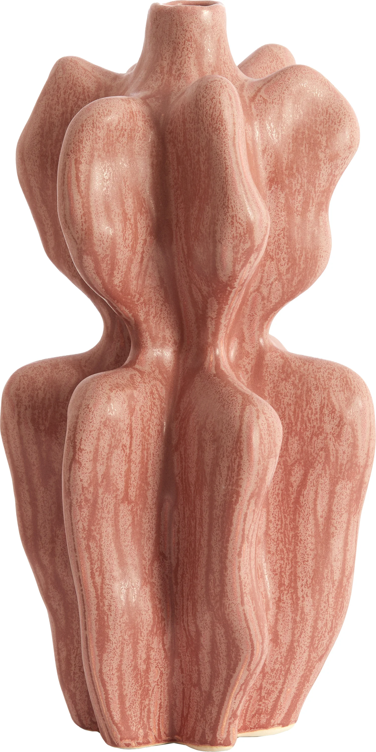 Light & Living vaas Nara roze 19 x 17 x 37 cm