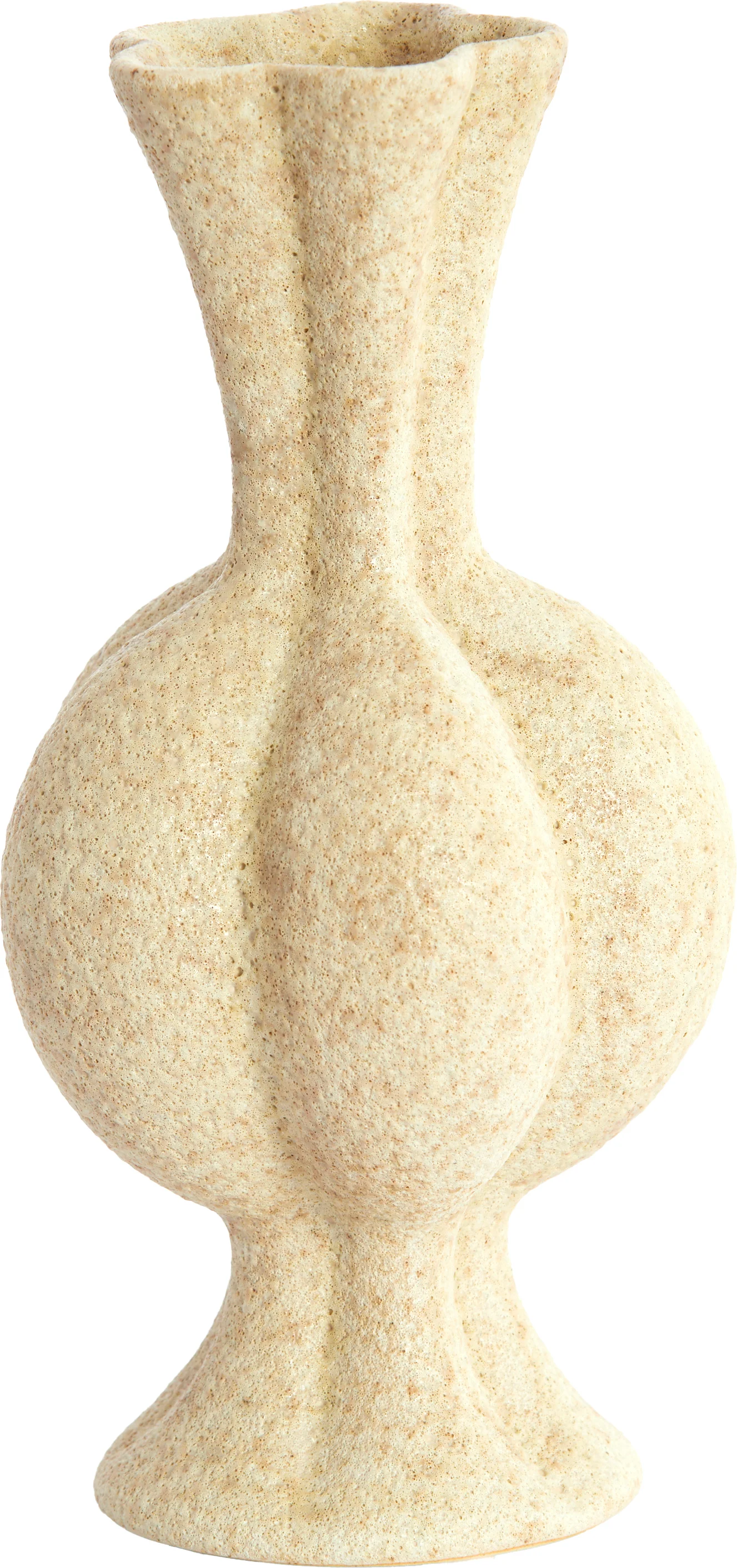 Light & Living vaas Savi beige D 11,5 H 22 cm