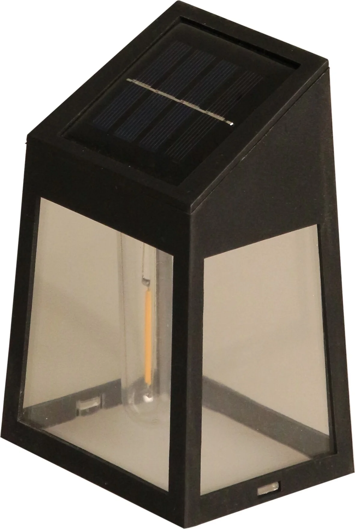 Luxform solar wandlamp Vigo zwart 6,7 x 9 x 13,4 cm