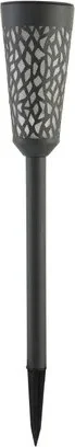 Luxform solar fakkel Swansea zwart D 13 H 85 cm