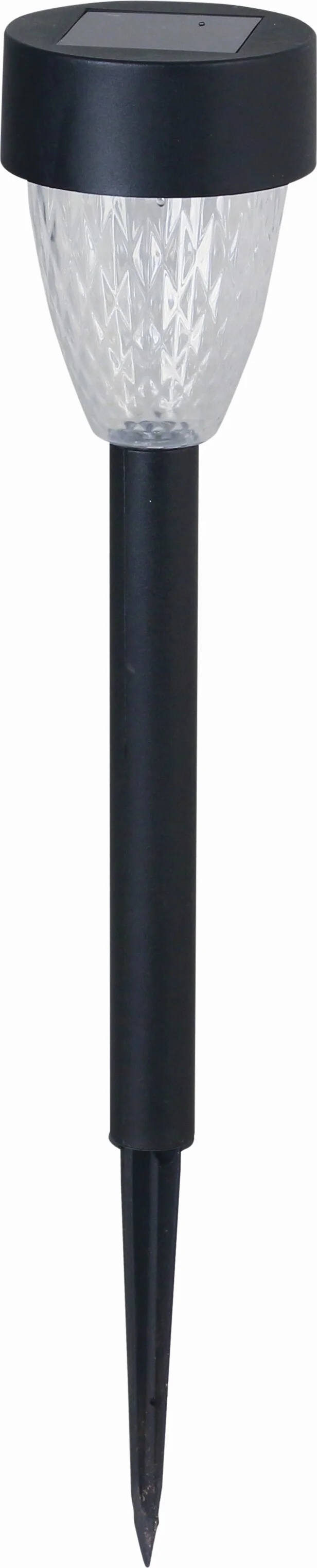 Luxform solar tuinpaal Montpellier zwart D 7 H 37 cm