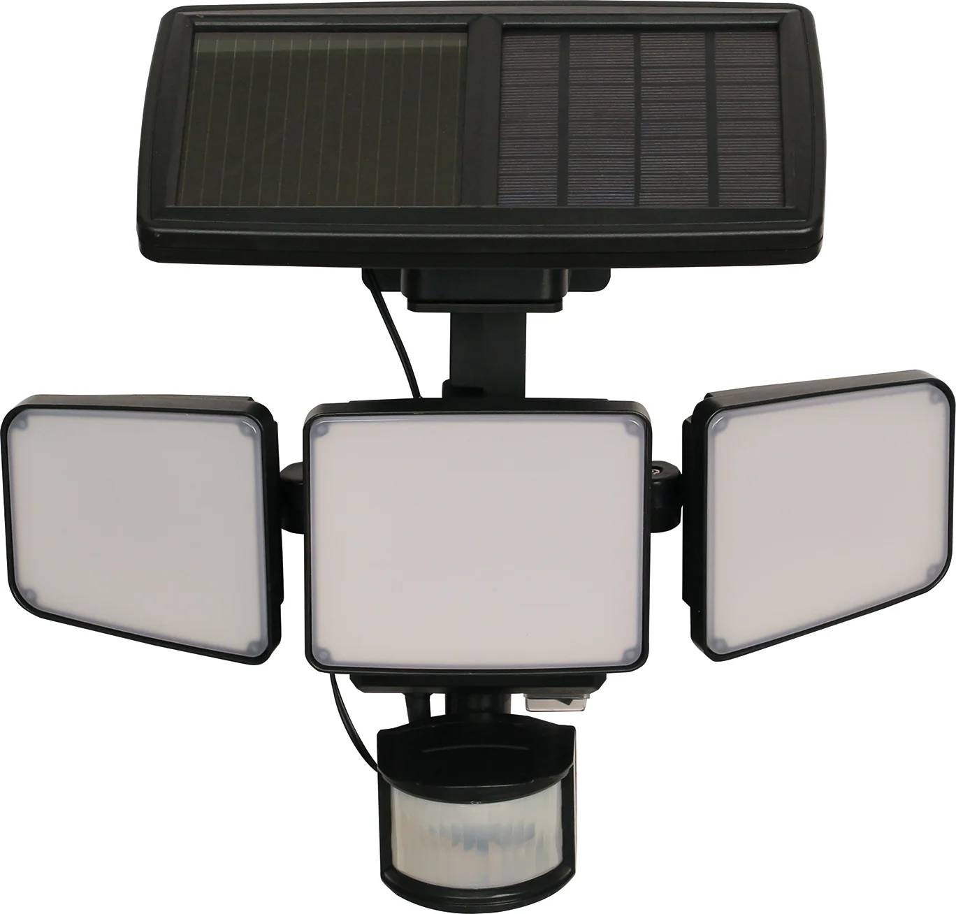 Luxform solar wandlamp La Rioja zwart 21,7 x 14,6 x 17 cm