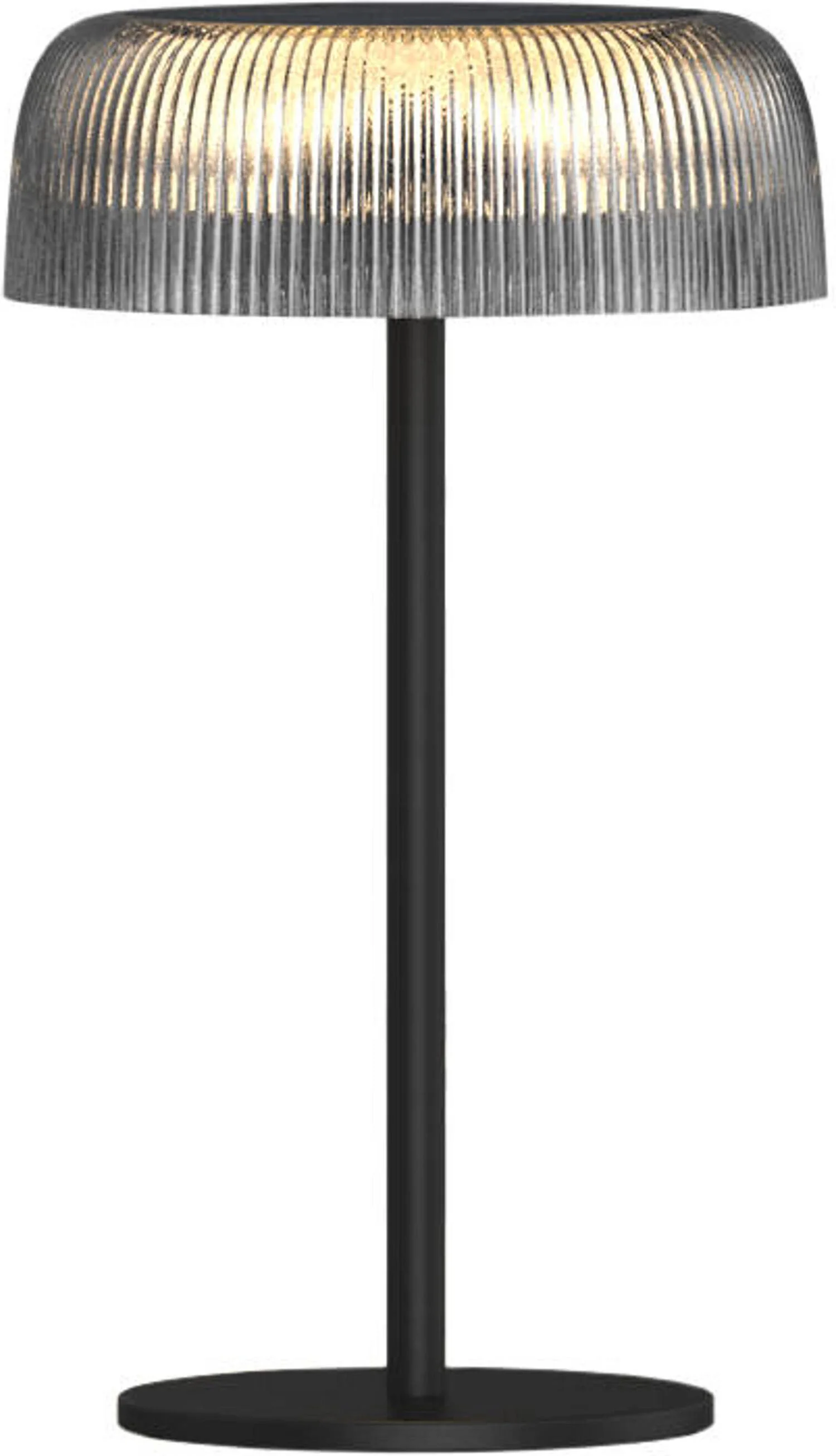 Luxform Lighting solar tafellamp Yukon zwart D 15 H 26 cm
